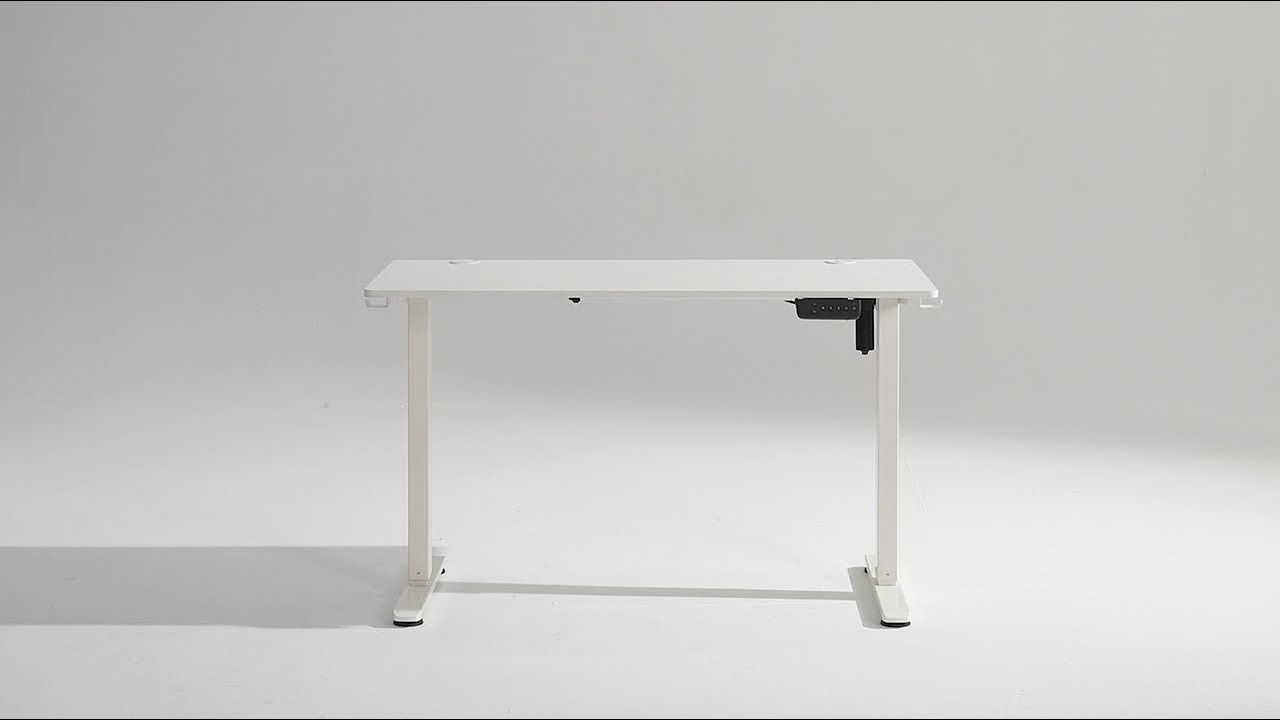 Single Motor Height-Adjustable Desk Assembly | OEM System