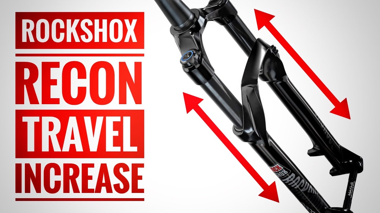 Увеличение хода Rockshox Recon и обслуживание нижней части ноги