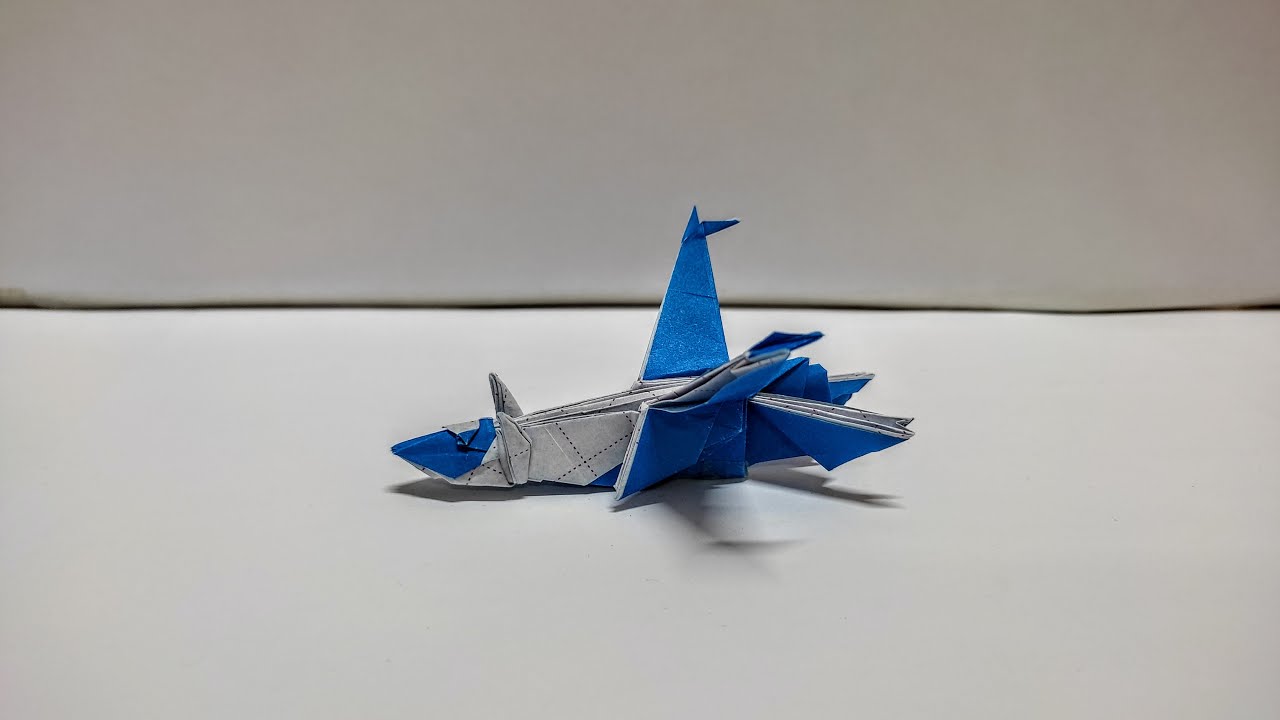 How To Make a paper Pokemon Latios - Origami Pokemon Latios (Pokemon Go)