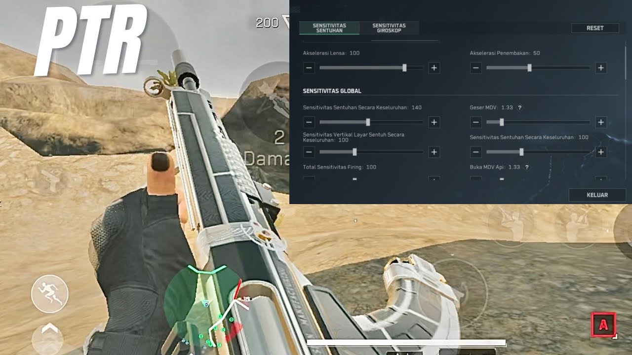 CRACKED GAMEPLAY PTR | DELTA FORCE MOBILE