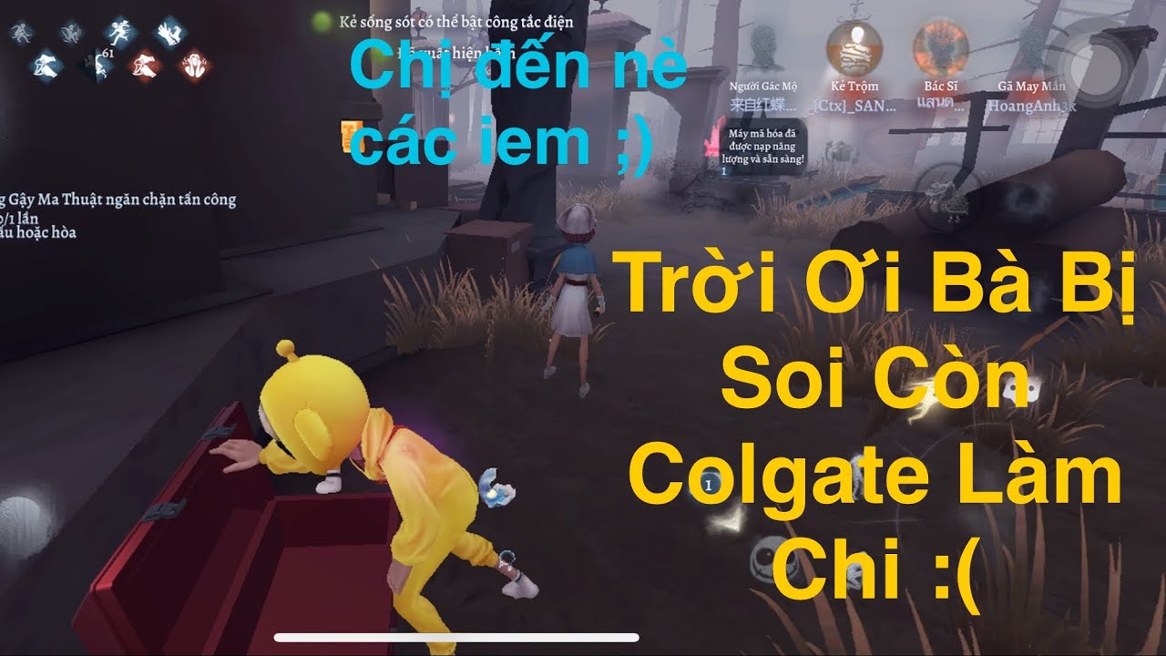 Gã May Mắn Sợ Hãi Trước Đồng Đội Báo Đời | Identity V