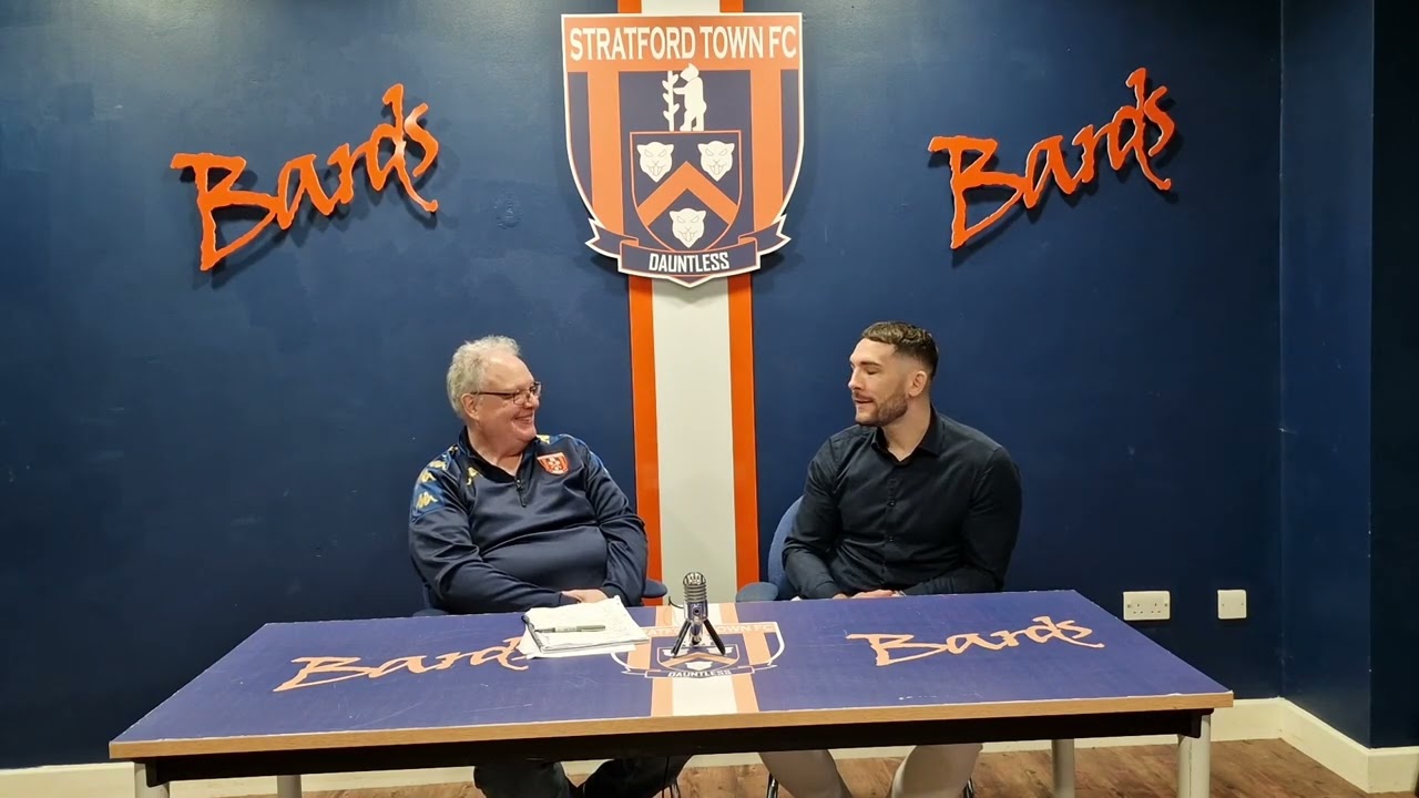 Reece Styche signs for The Bards and talks to Stuart Morse