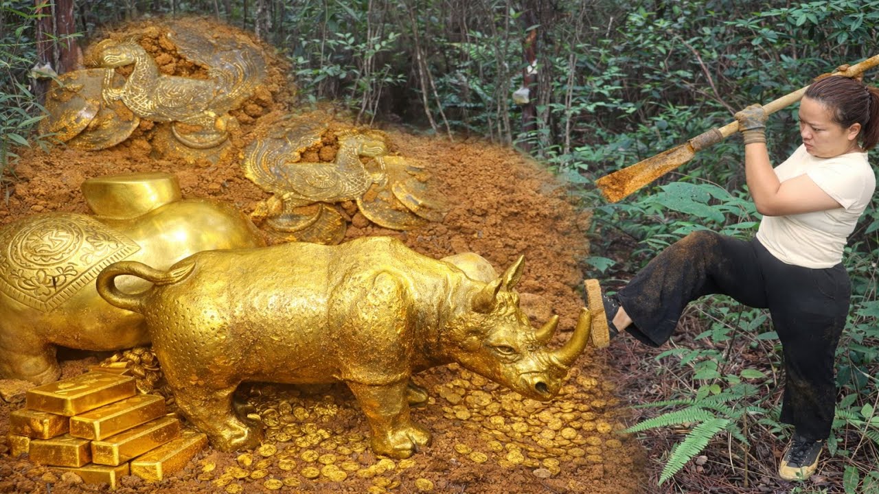 What we found underground [Using metal supports to search for strange treasures]
