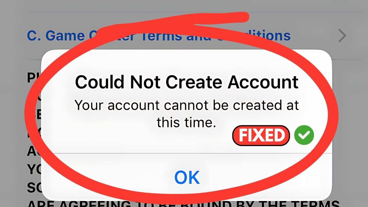 How to Fix Could not Create Apple ID/Cannot Create Apple ID at this time - iPhone iPad MacBook 2024