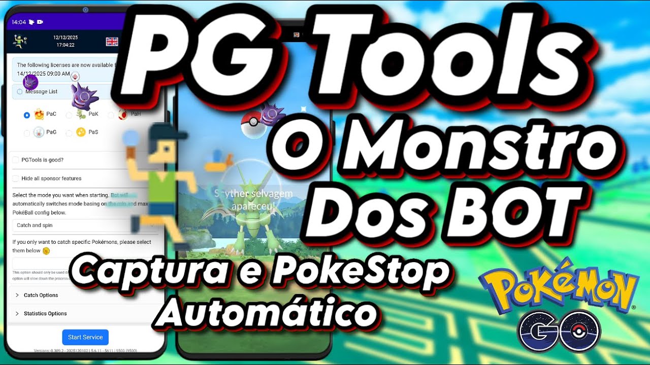 CATCHY POKEMON GO AUTO-FARMING WITH FAKE GPS JOYSTICK PGTOOLS TUTORIAL - SUPER EASY AND FREE