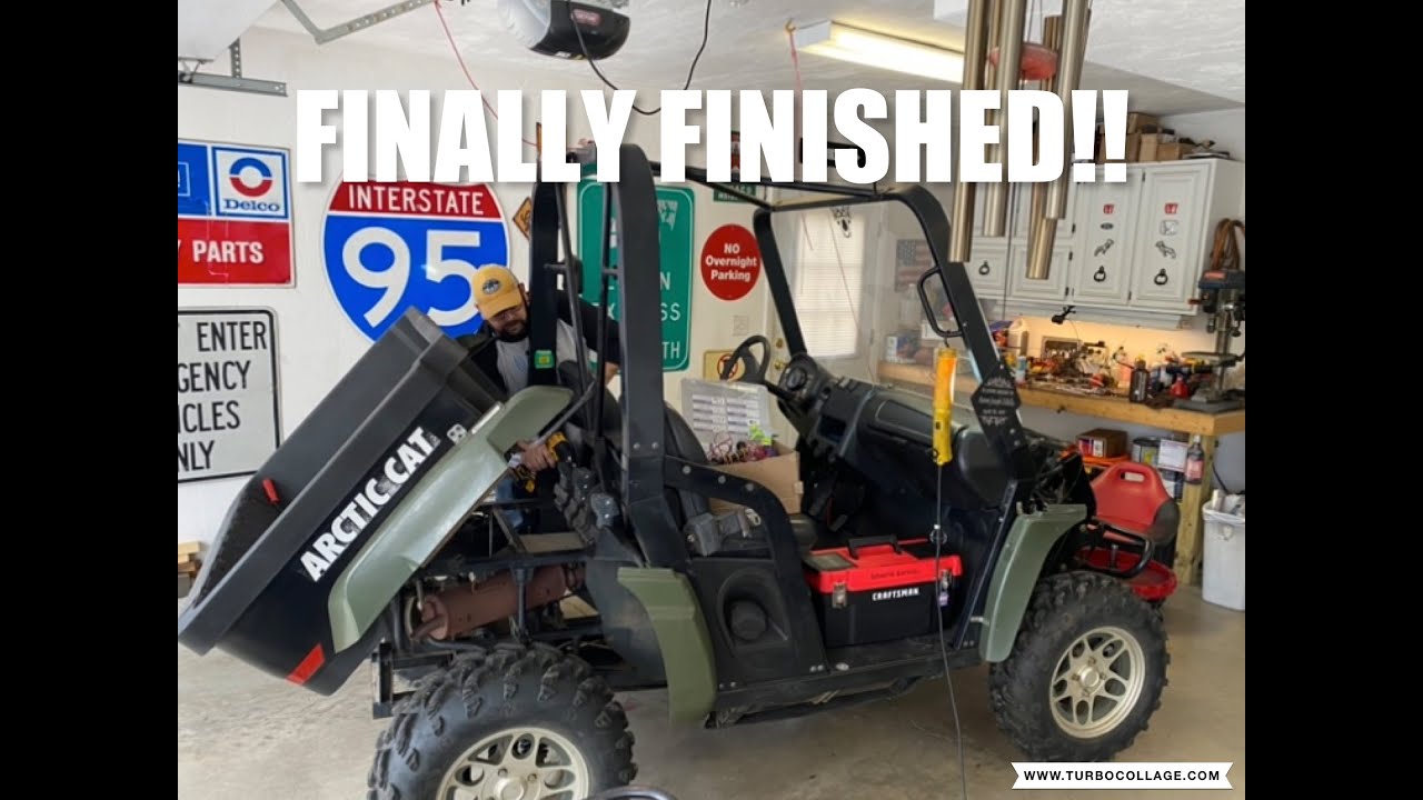 Installing a Winch on a 650 Arctic Cat Prowler
