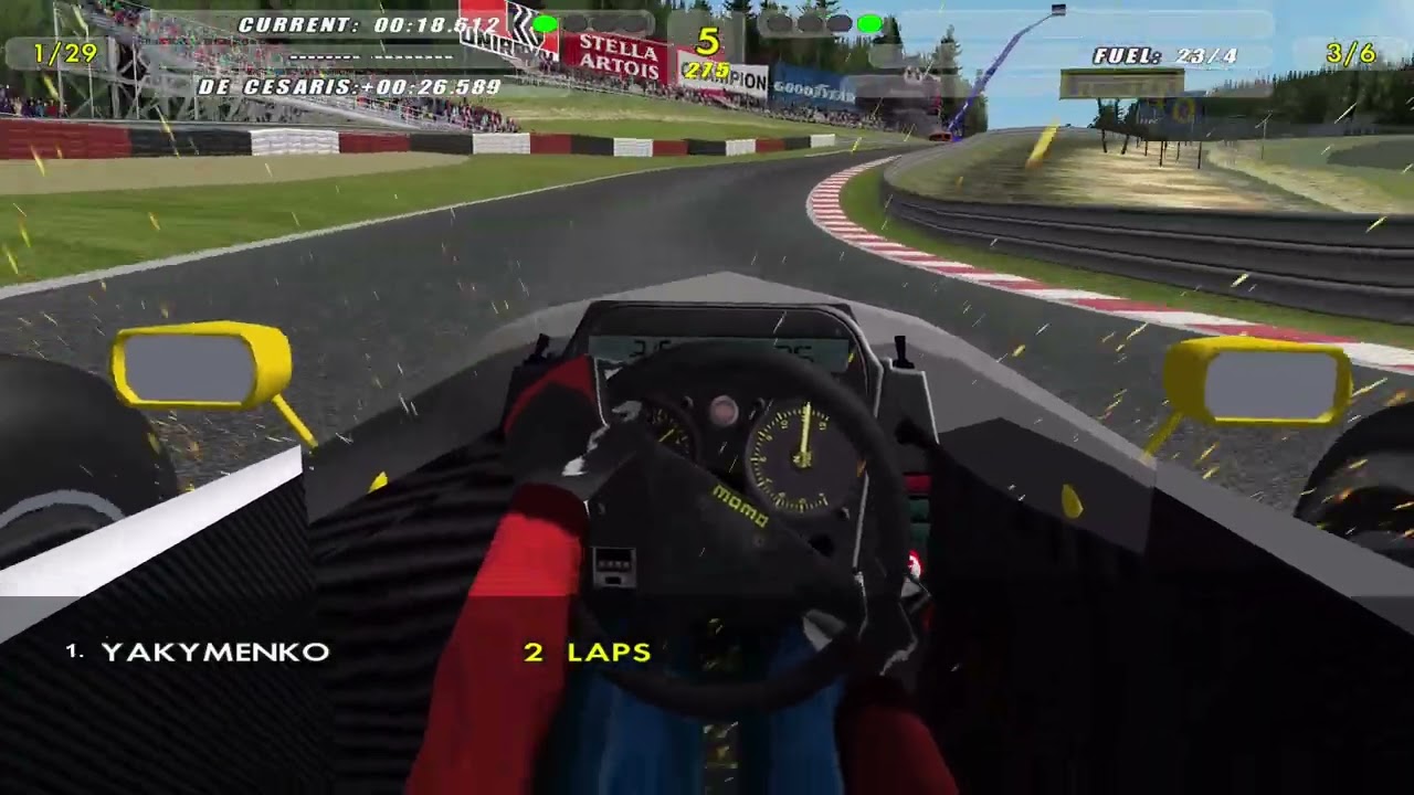 Renault RE40 Full Race Onboard | Spa-Francorchamps, Belgium | F1 1983 | F1 Challenge 99-02