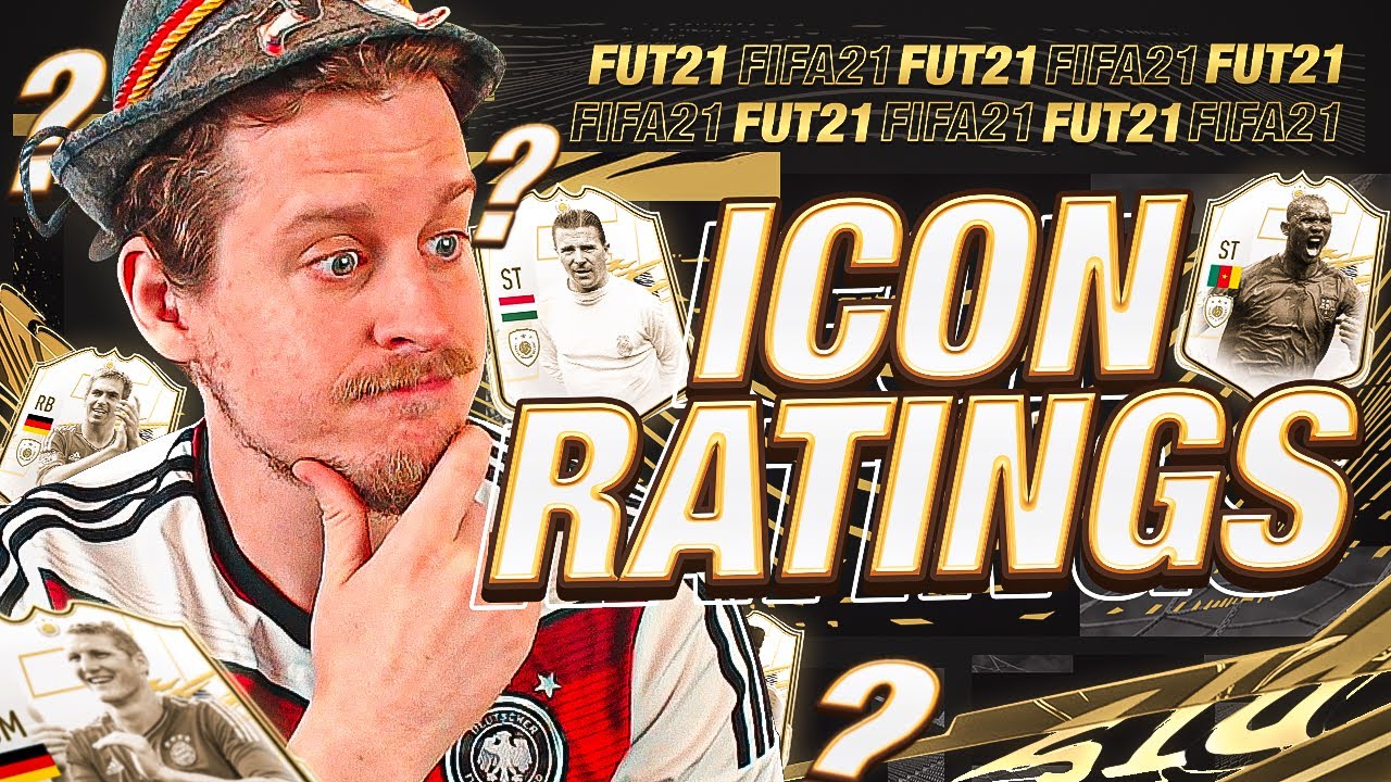 MY FIFA 21 ICON RATINGS!
