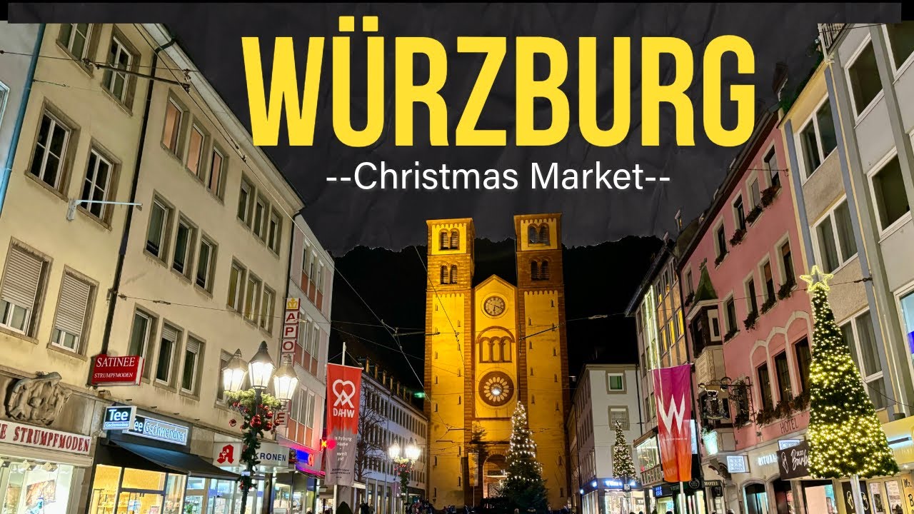 Wurzburg Christmas Market / Würzburg, Germany