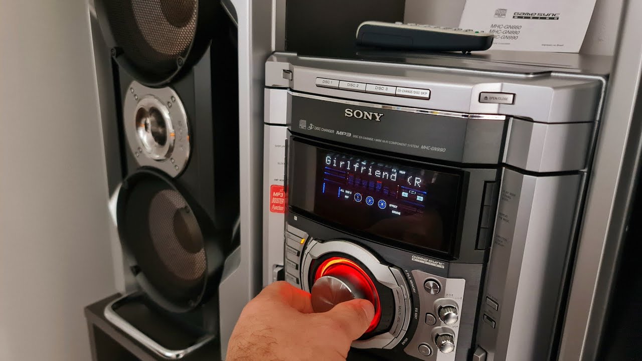 SONY MHC-GN990 SOM TOP EM TODOS QUESITOS.