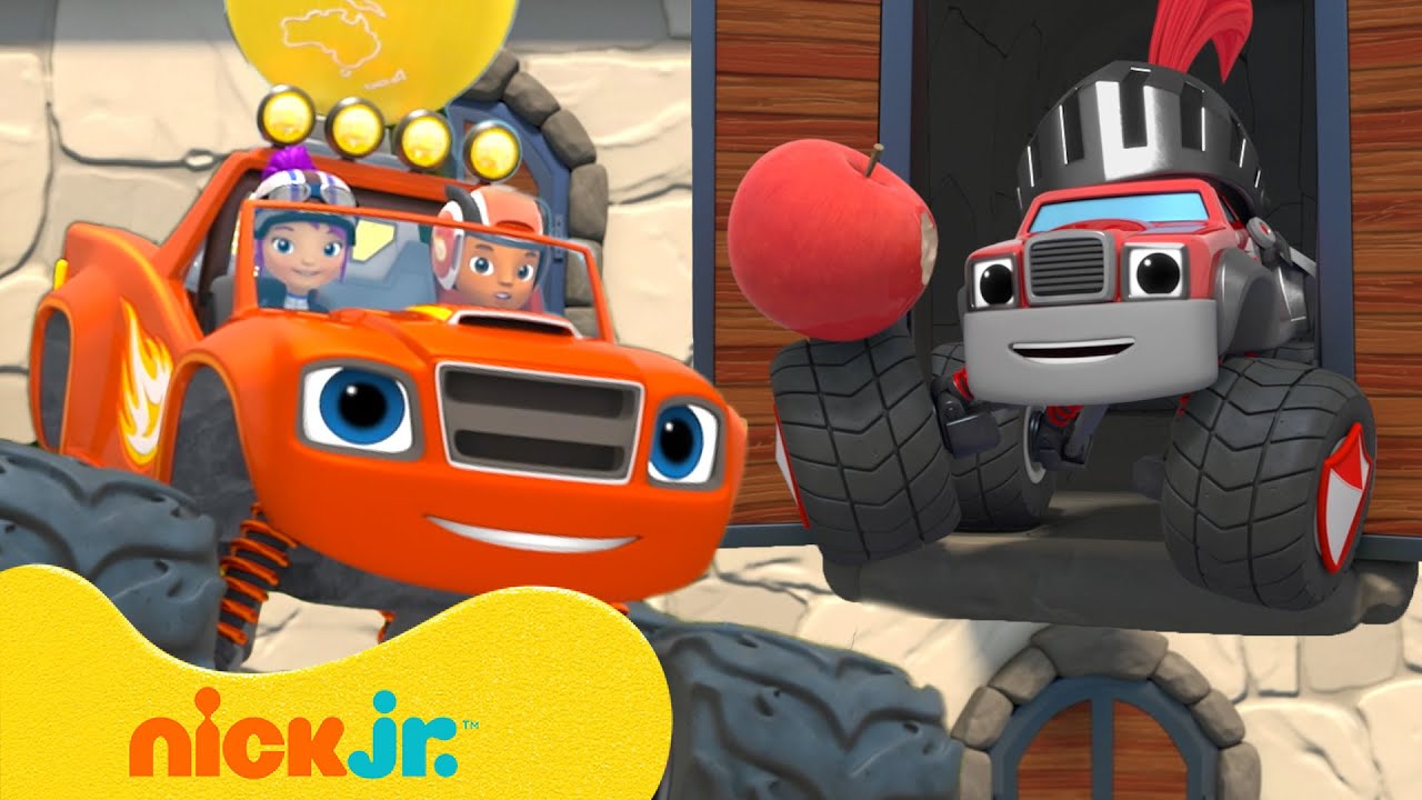 Blaze's Medieval Castle Rescue! 🏰 w/ Darington | Nick Jr.