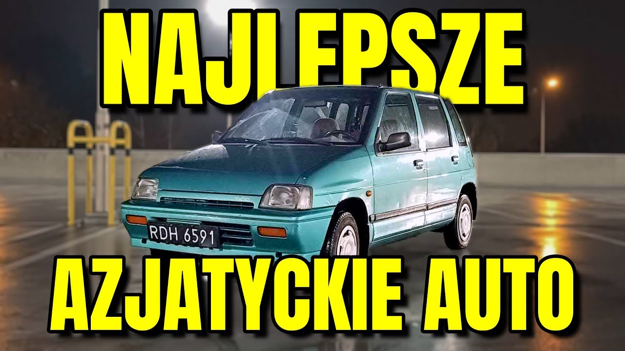 Daewoo Tico to najlepszy azjatycki samochód.