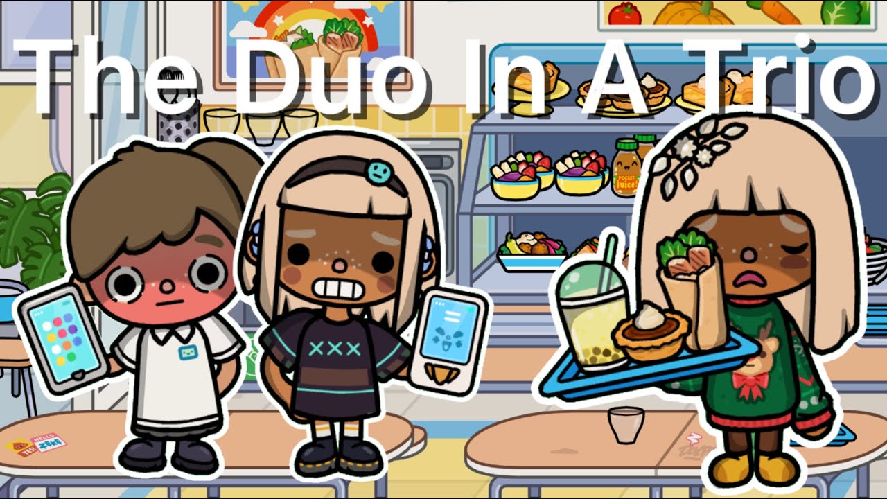 The duo in a trio toca Boca roleplay #tocaaesthetichousetour #educationalgames #tocalifeworld 