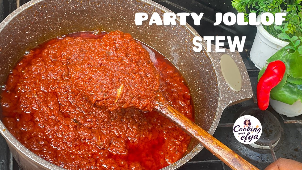 I Discover the Secret to Rich Ghana Jollof Stew | The Ultimate Ghana Jollof Stew Recipe - So Rich