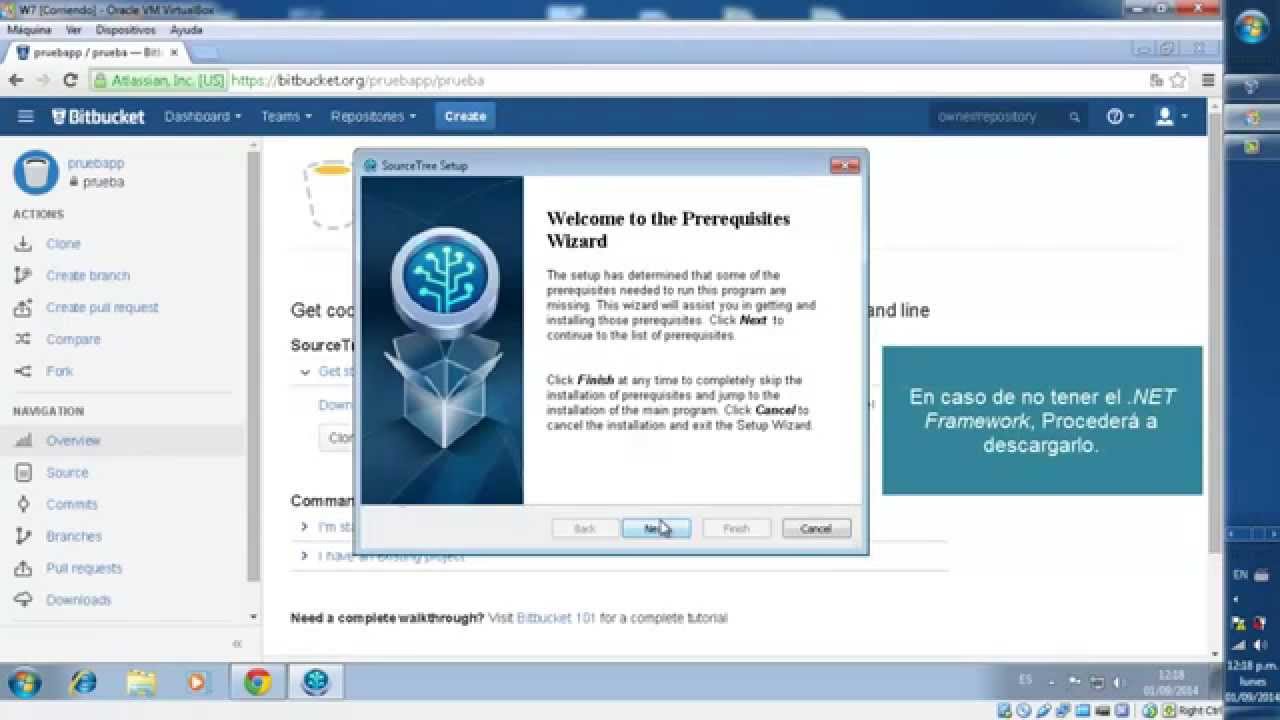Configuracion Bitbucket/GIT/SSH