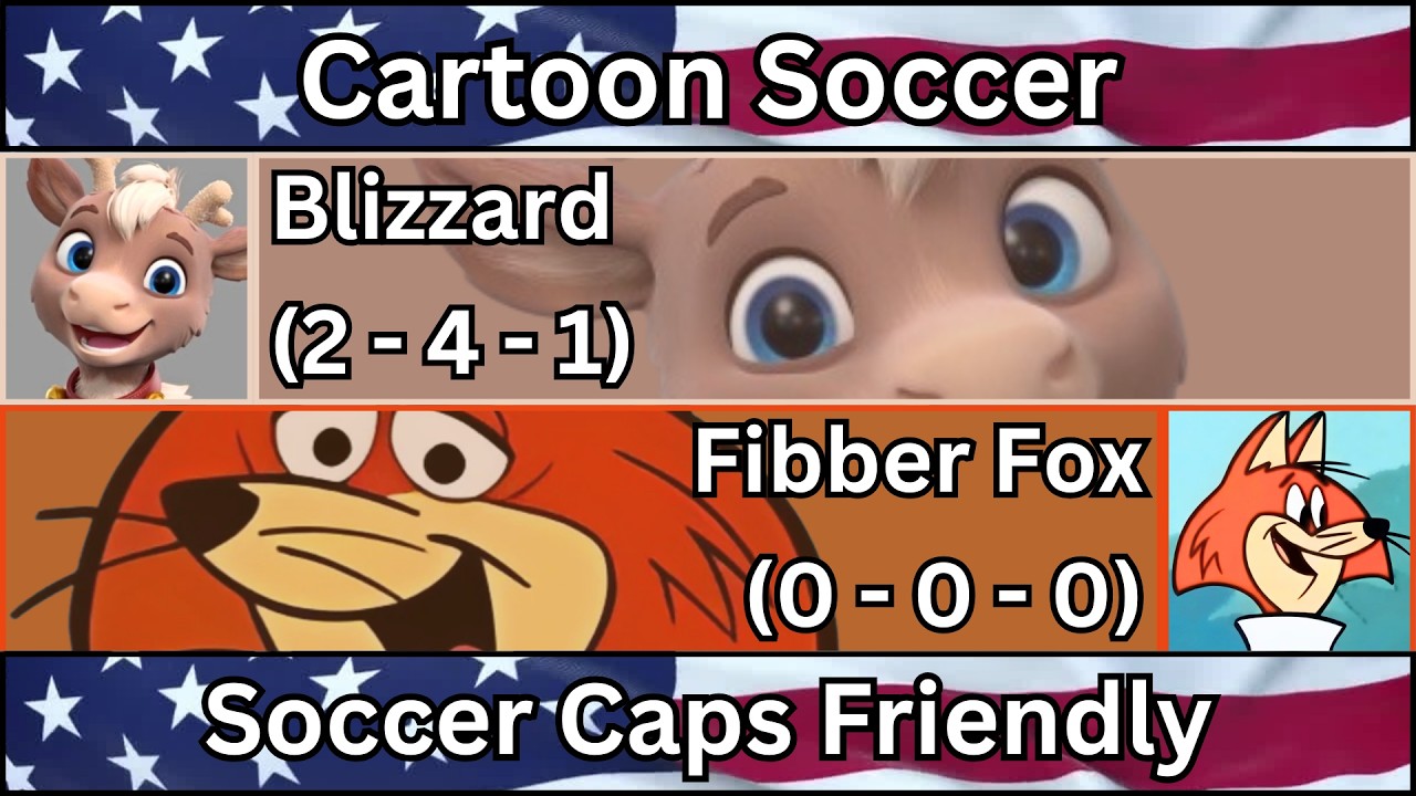 Cartoon Soccer Friendly: Blizzard Vs Fibber Fox (February 26th, 2026)