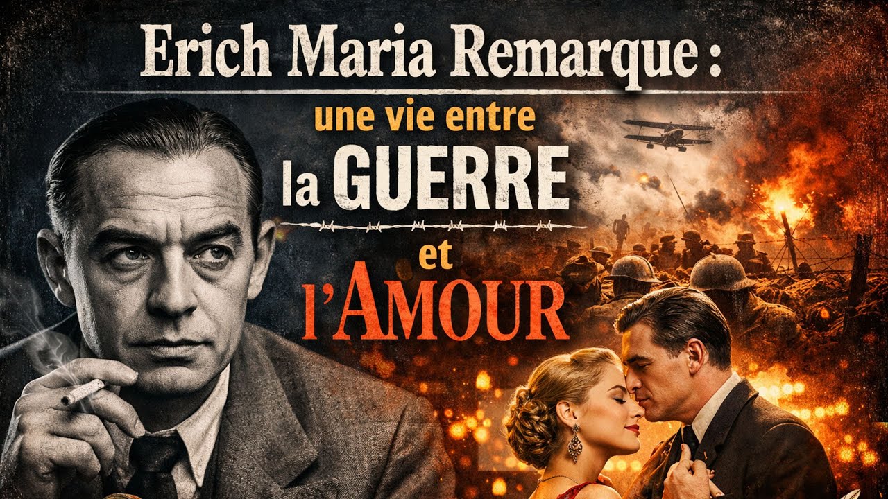 Erich Maria Remarque : une vie entre la guerre et l’amour | Histoire pour dormir