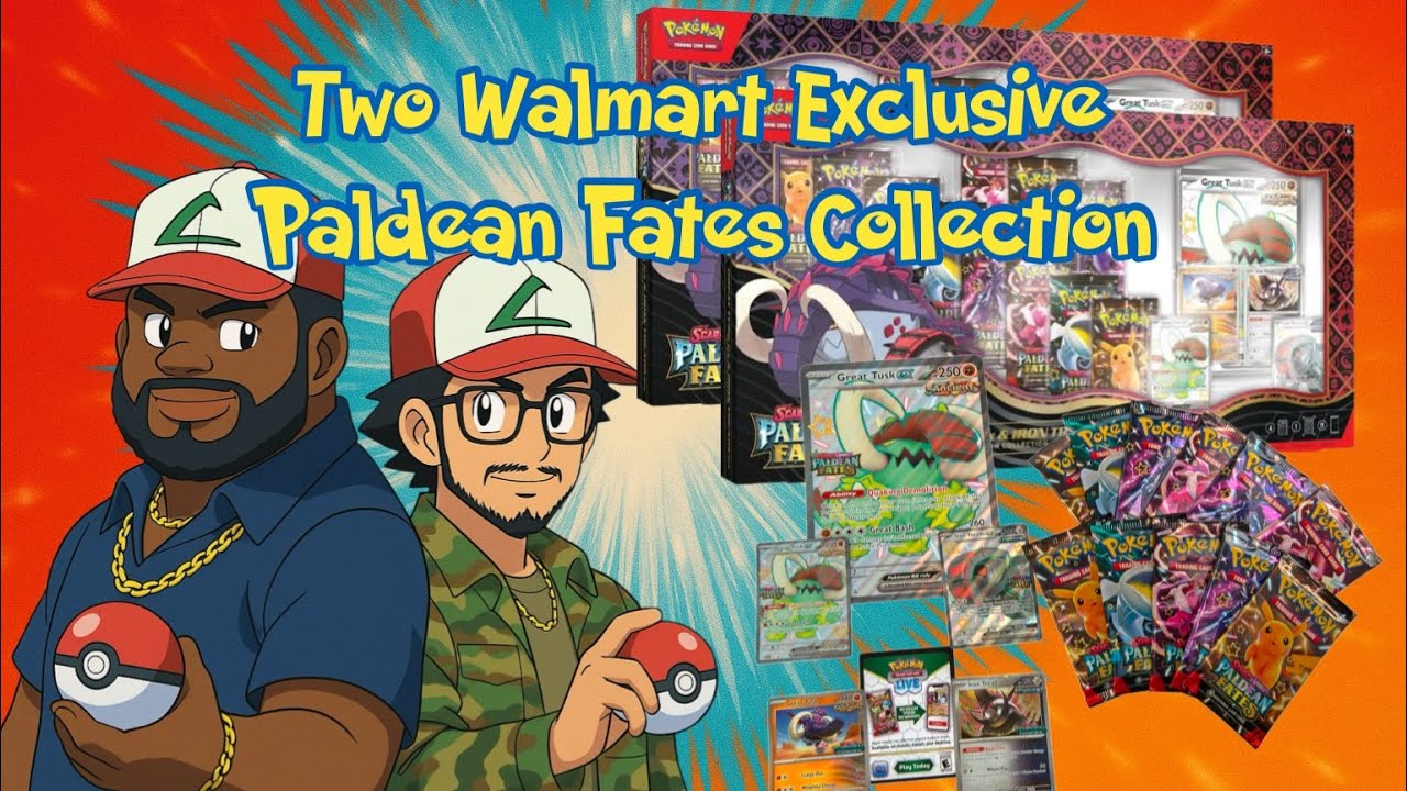 Opening Walmart Exclusive- Paldean Fates Collection