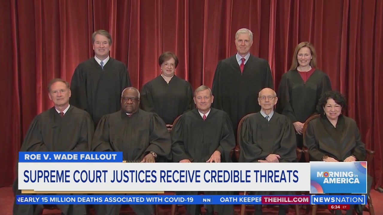 Supreme Court justices receive credible threats | Morning in America