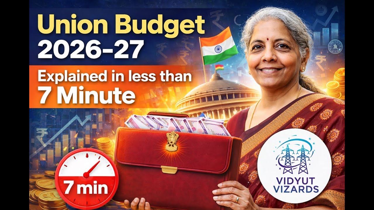 Union Budget 2026 : A blueprint for future?  | Perspectives & Highlights | @vidyutvizards