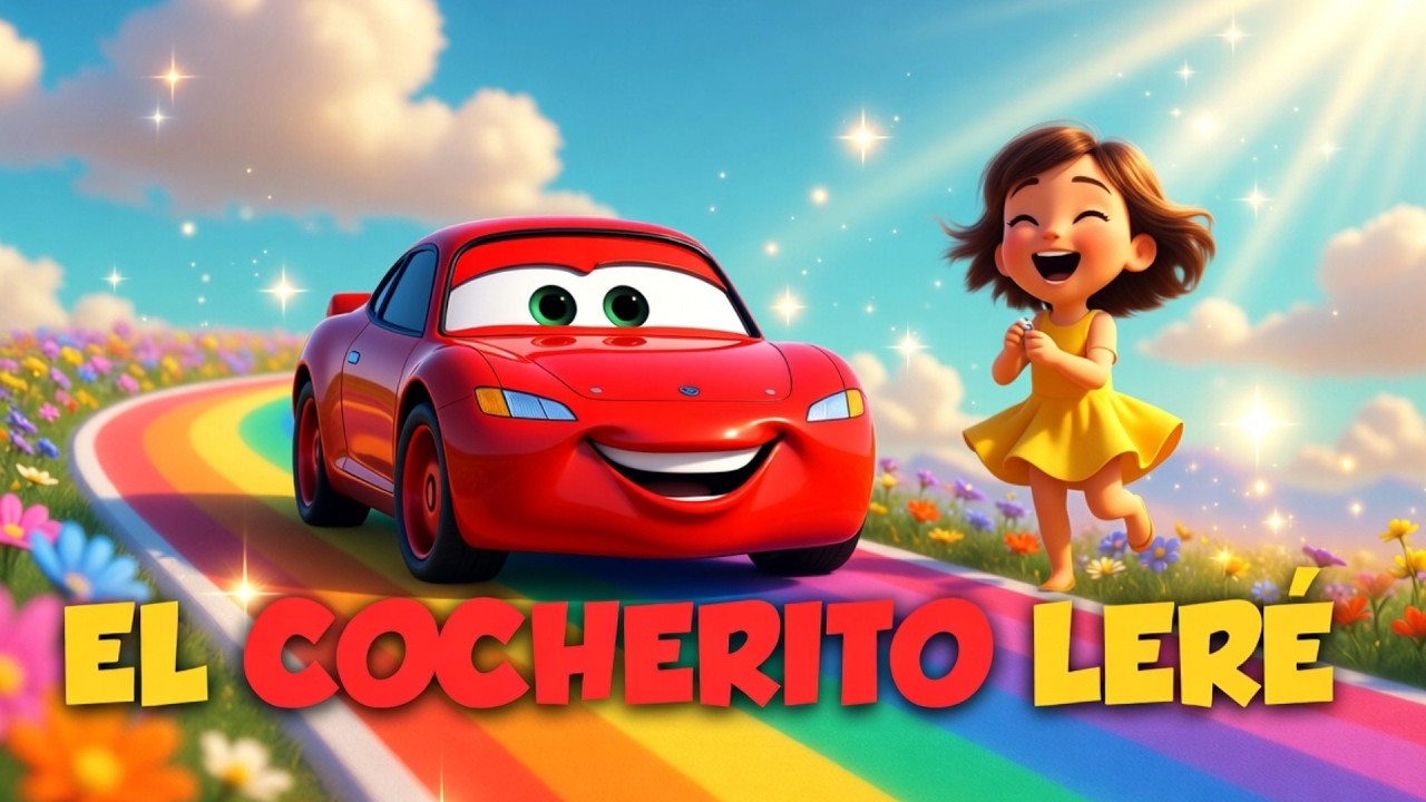 El Cocherito Leré 🚗🎶 Canción Infantil Divertida | Dibujos Animados para Niños
