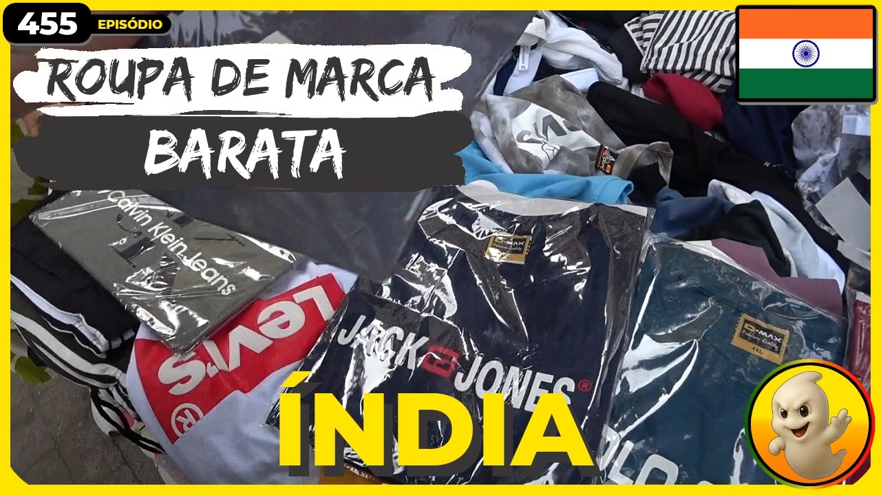 🛒 | Marcas Falsificadas na Índia | Mumbai 🇮🇳 | EP 455