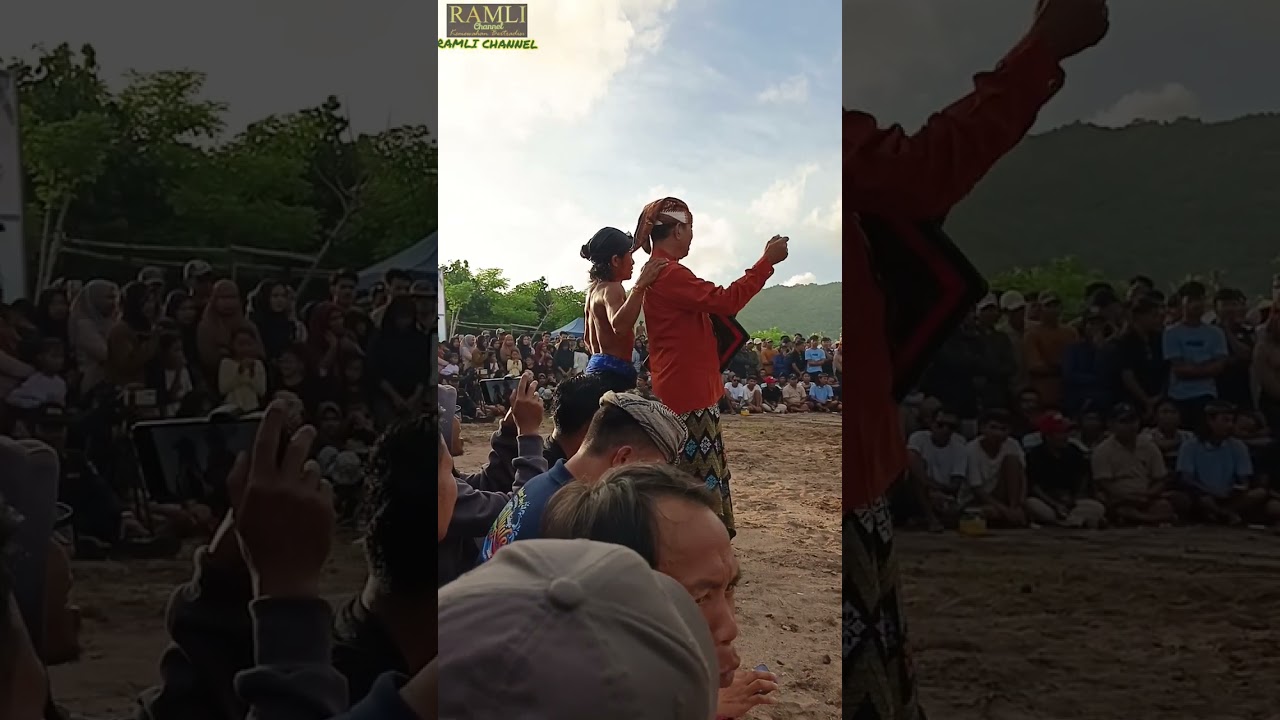Peresean budaya Sasak Beguyuban Adiluhung Upin ipin menggila