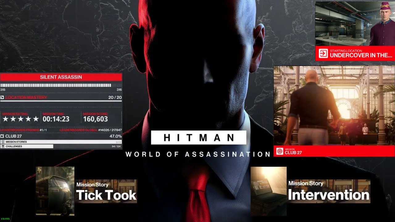 HITMAN&trade; | Bangkok | Mission 4=Club 27 - Tick Took & Intervention | Silent Assassin