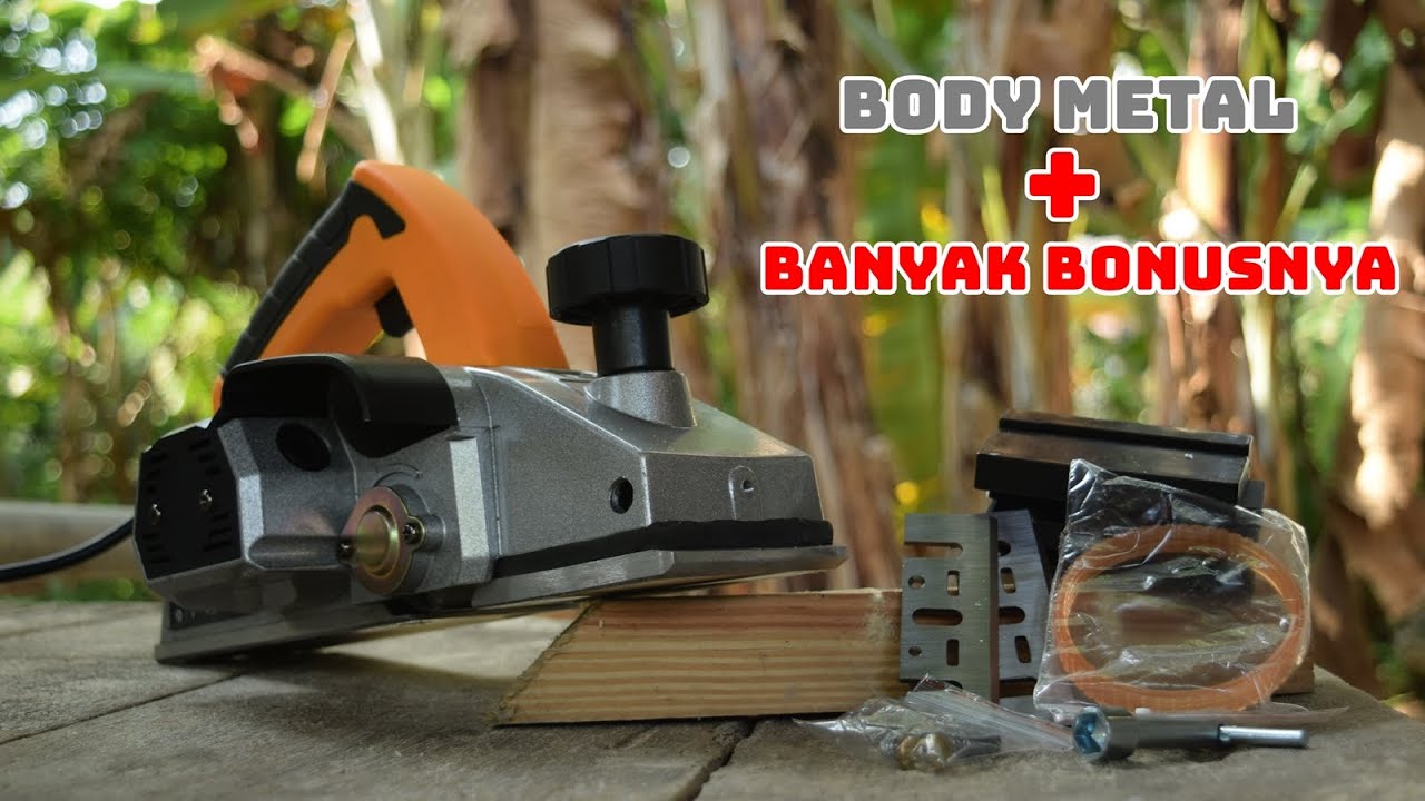 review mesin planer / pasah / ketam serut terjangkau dari coofix - coofix CF-WP001B ELECTRIC PLANER