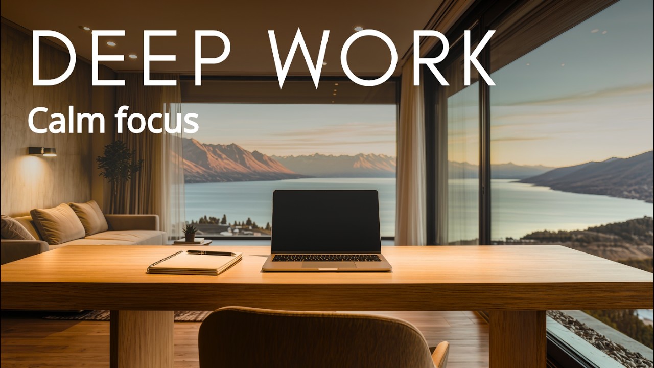 Music for Studying & Deep Work – 2 Hours Focus Ambient