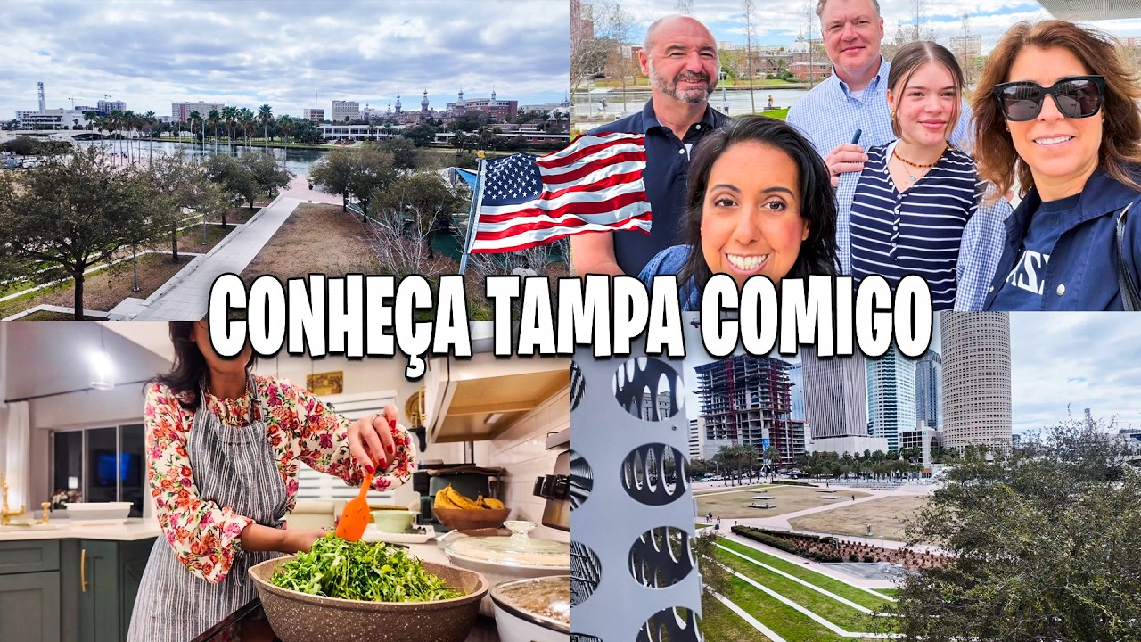 O QUE FAZER EM TAMPA? Turistando com visitas nos EUA! 🎡🇺🇸