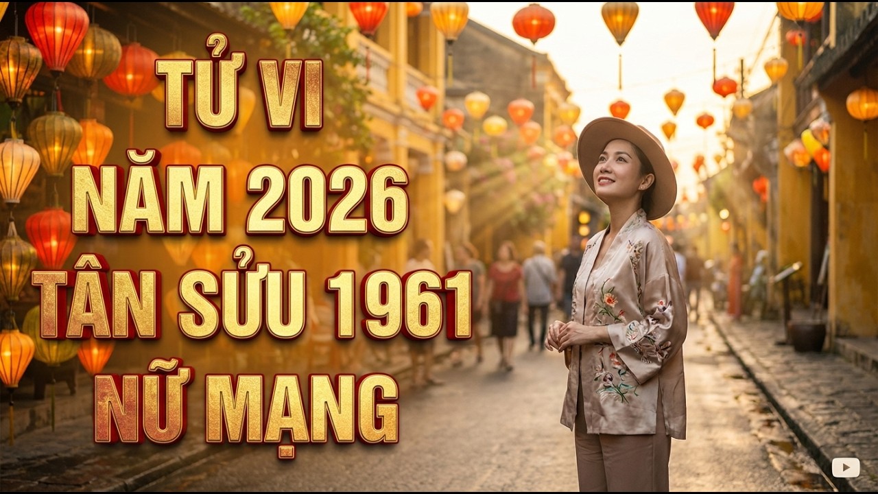Tử Vi Tuổi Tân Sửu 1961 Nữ Mạng Năm 2026: Sao Thủy Diệu Chiếu Mệnh, Vận Trình Bình An Viên Mãn