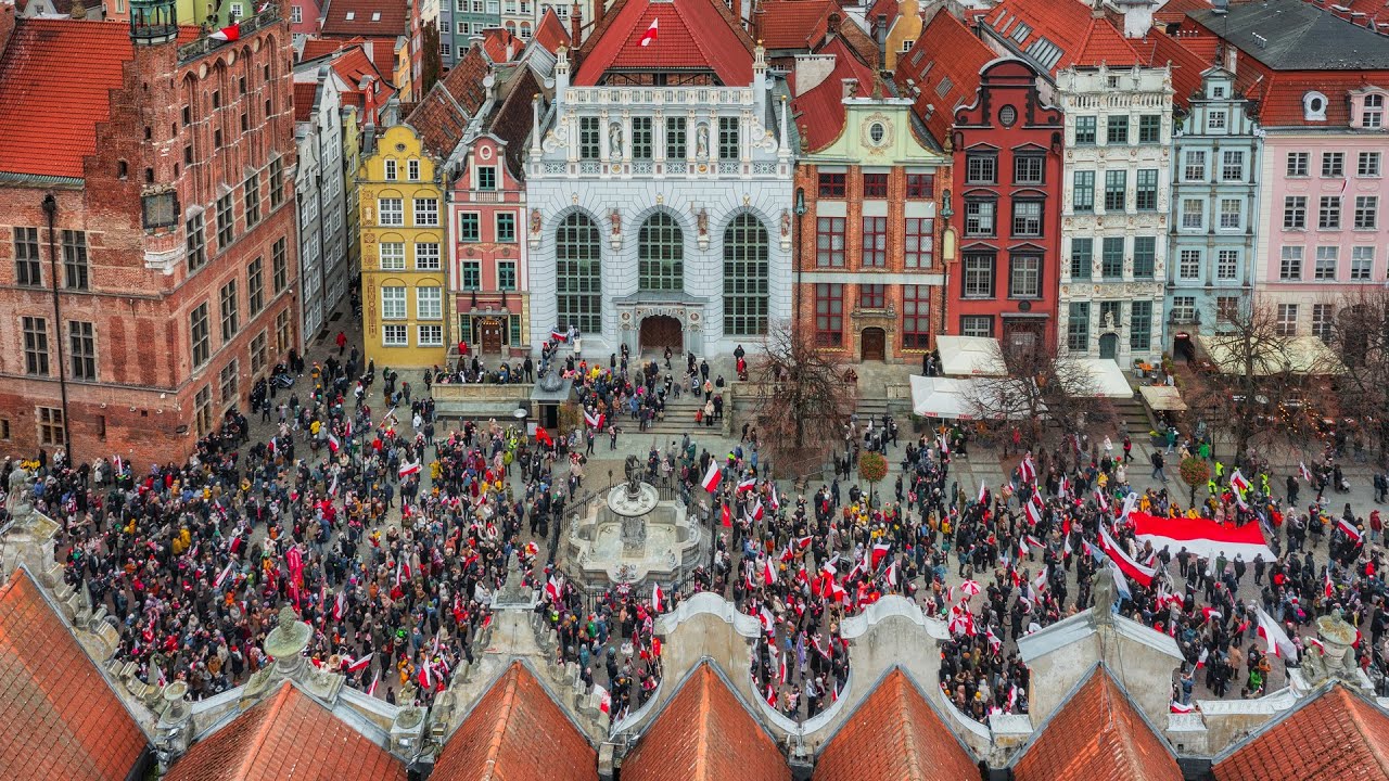 Narodowego Święto Niepodległości w Gdańsku.  11.11.2024  / National Independence Day in Gdansk