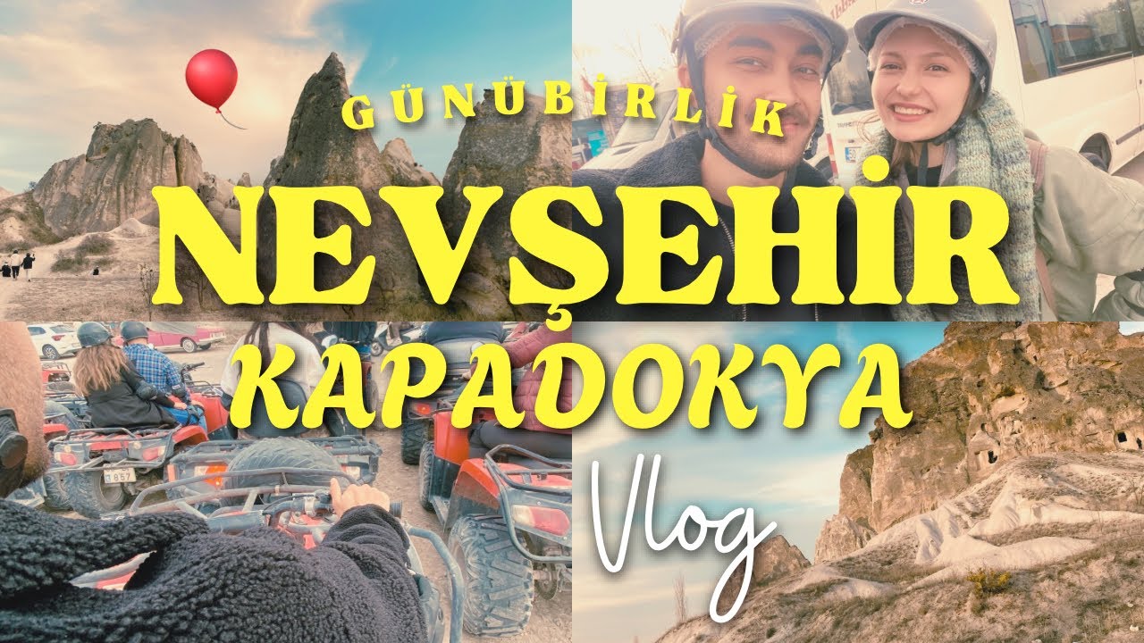 Nevşehir’de Günübirlik Gezimiz: Balon, Peri Bacaları, Vadiler…🐫🌄📍 #vlog #nevşehir #gezi #kapadokya 