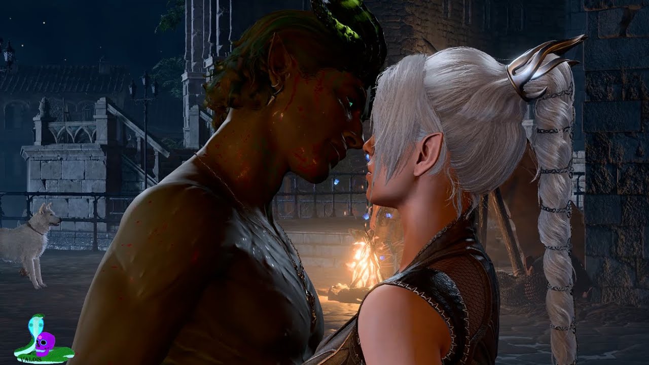 Shadowheart and Zmaragd (Tav), a short video of their story