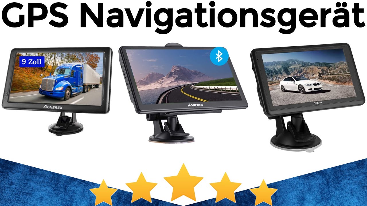 GPS Navigationsger&auml;t Test 2025 ✔️ Beste GPS Navigationsger&auml;te pr&auml;sentiert