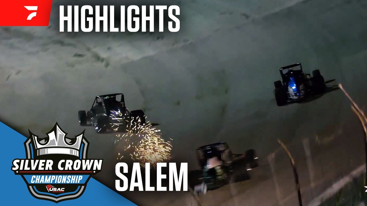 USAC Silver Crown Series at Salem Speedway 8/9/25 | Highlights
