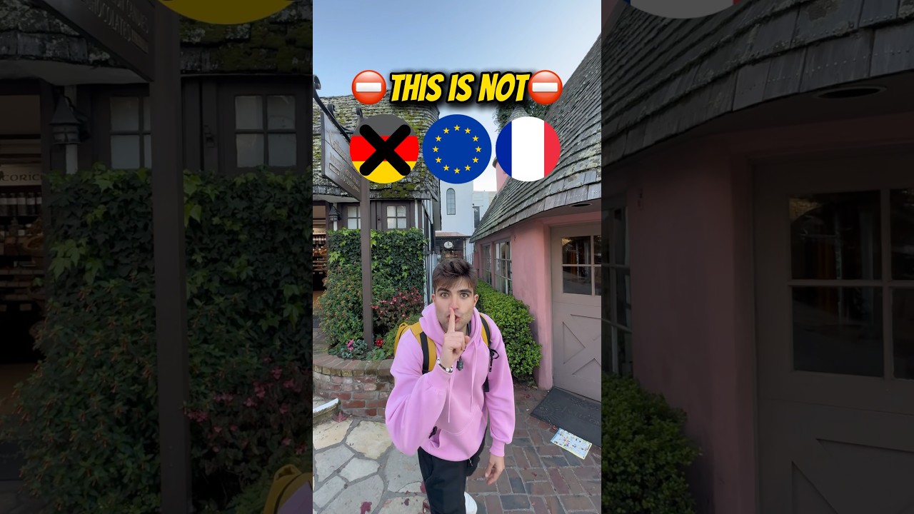 The European Town in USA You Have to Visit! 😍🇺🇸🇪🇺 #california #usa #travel #Europe
