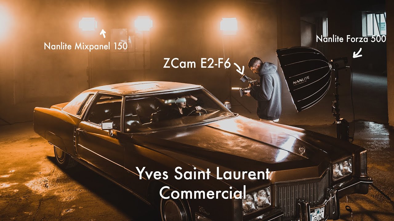How I Shot a commercial for Yves Saint Laurent