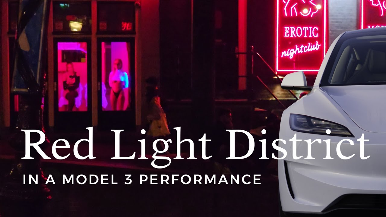 A Tesla Road Trip To Amsterdam's Red Light District