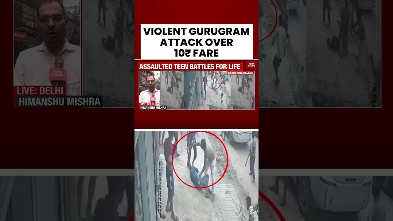 Gurugram Horror: Teen Auto Driver Brutally Assaulted Over Rs 10 Fare | India Today News