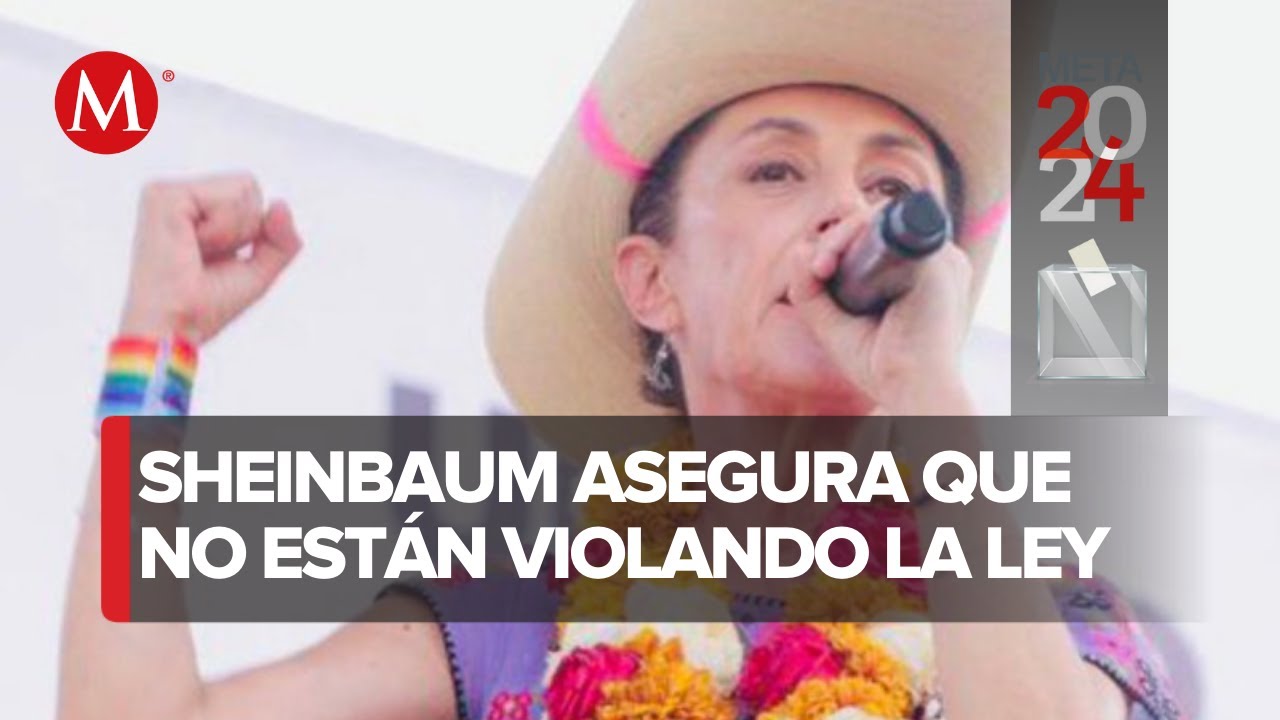 Claudia Sheinbaum advierte al INE que continuar&aacute; con asambleas informativas