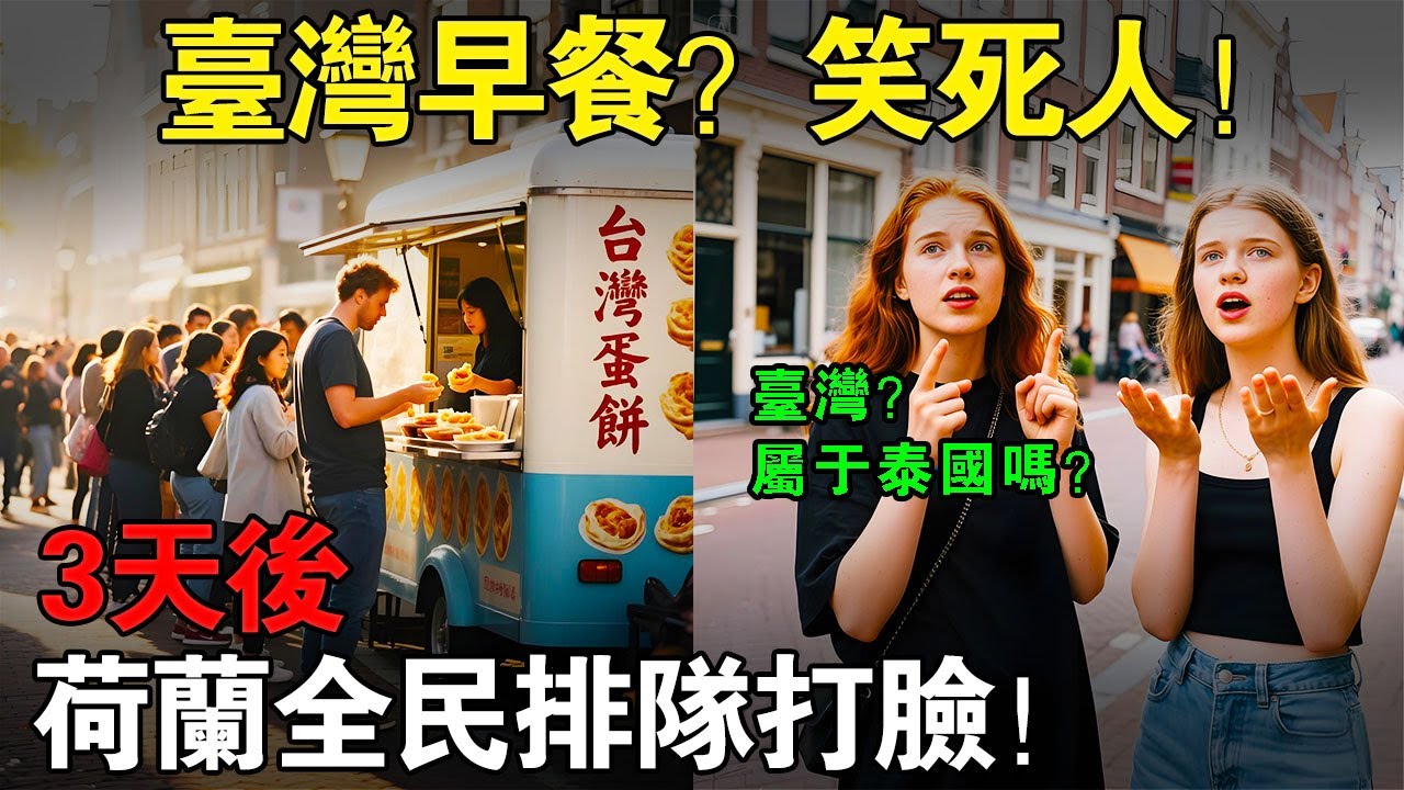 【中國菜都不行，臺灣小吃憑什麼？】歐洲最抗拒外來食物的國家，竟被一個臺灣蛋餅征服了？#taiwan  #分享 #兩岸 #外國人在台灣