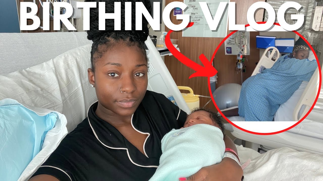 BABY IS HERE!!! LABOR & DELIVERY VLOG | LIVE BIRTH + MEET BABY E