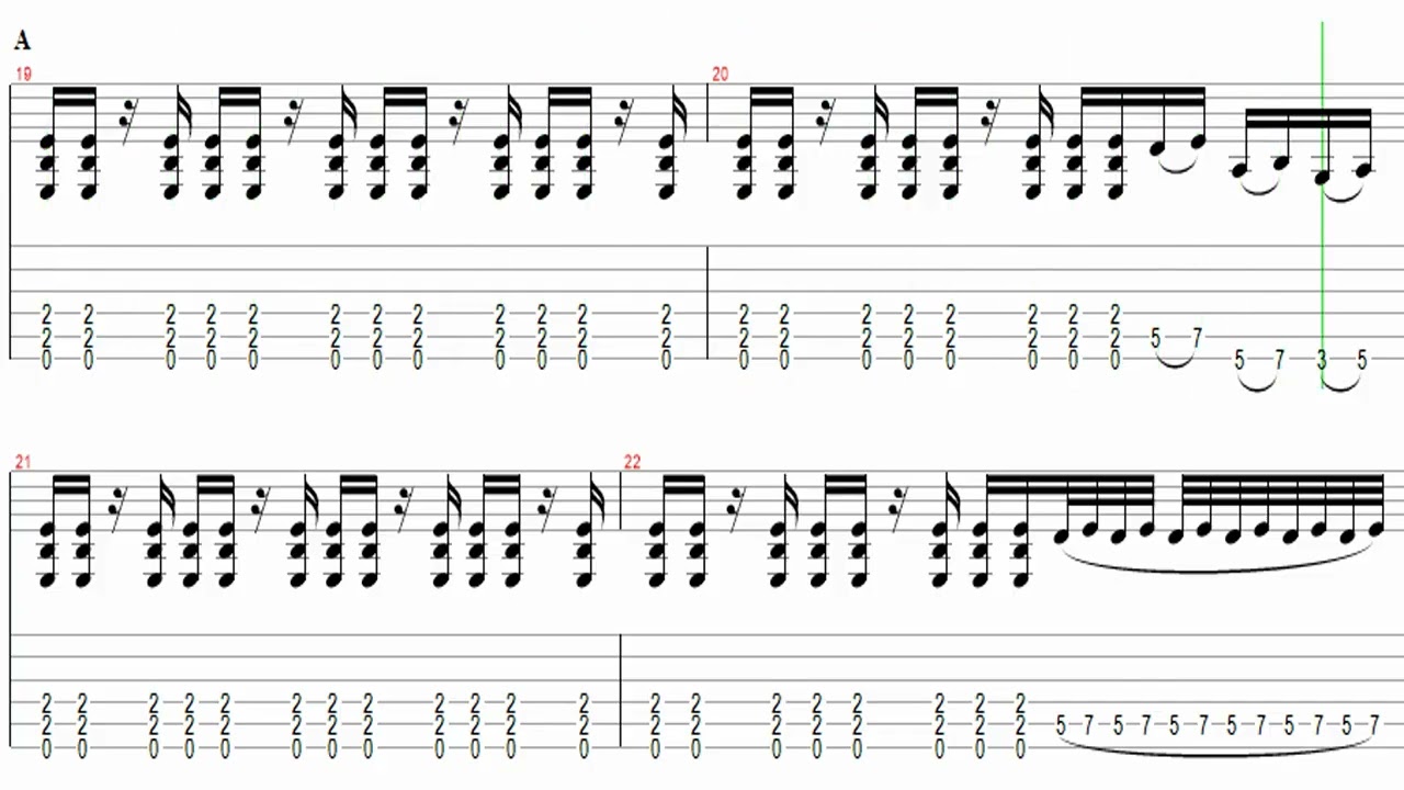 Pantera Where You Come From - Tab