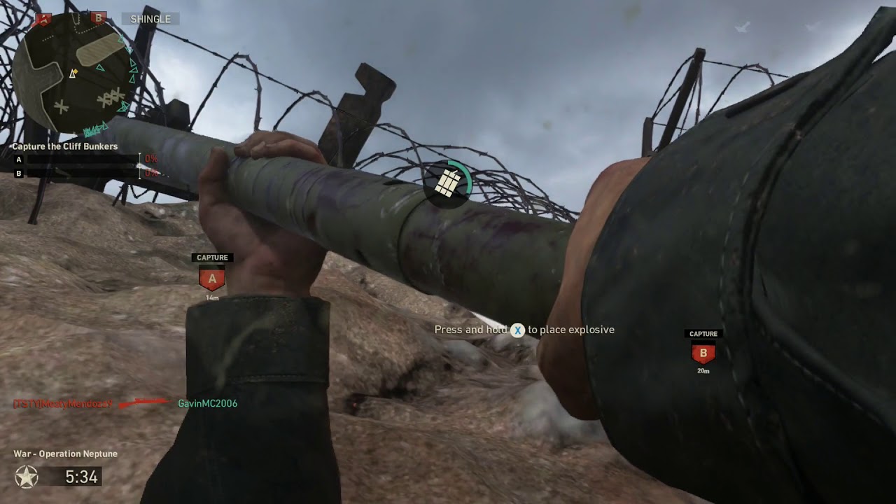 Call of Duty:WWII Multiplayer Gameplay l Operation Neptune No Commentary