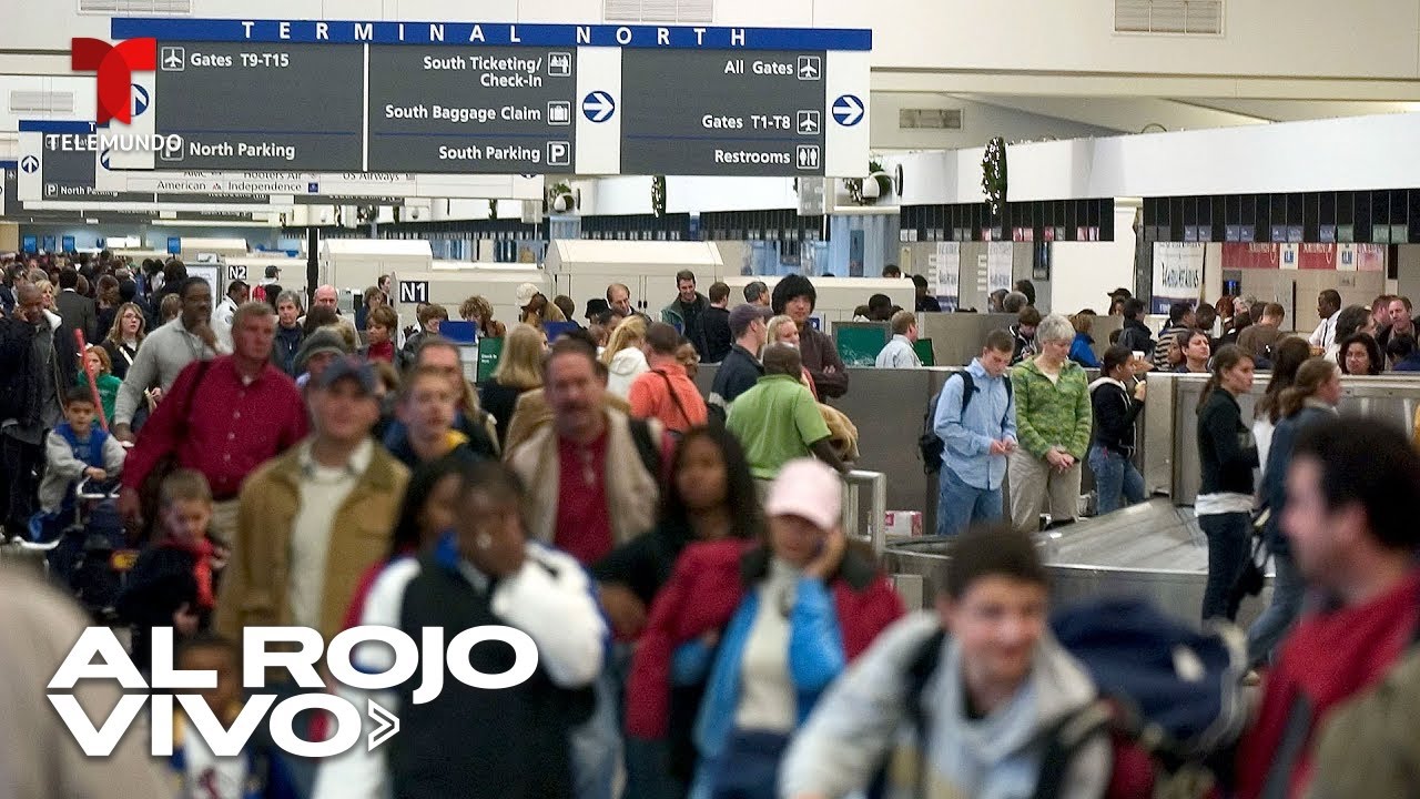 Movimiento de viajeros en el aeropuerto de Atlanta camino al Día de Acción de Gracias | Al Rojo Vivo