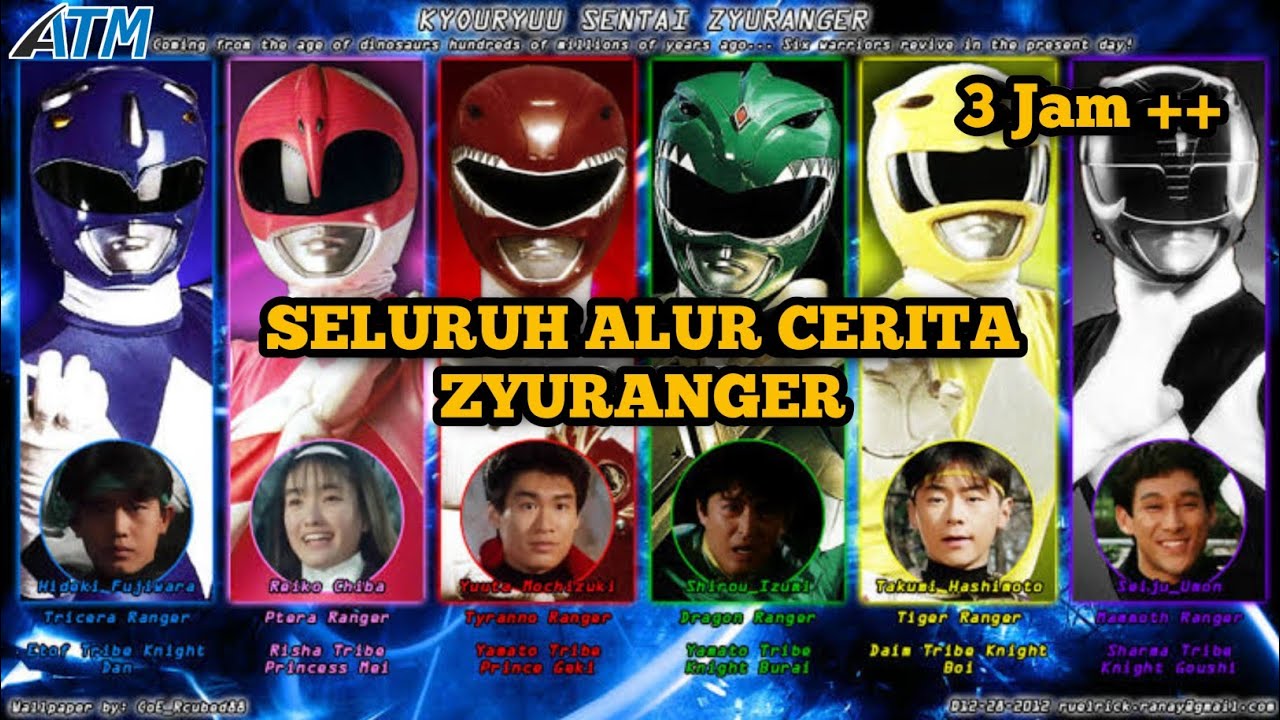 REKAP FILM 3 JAM ++  ‼️ Seluruh Alur Cerita Zyuranger