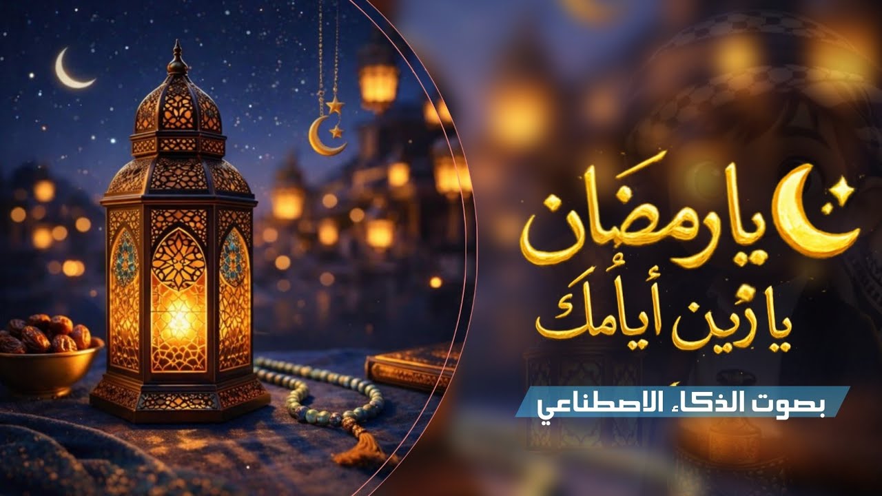 يارمضان يازين أيامك 