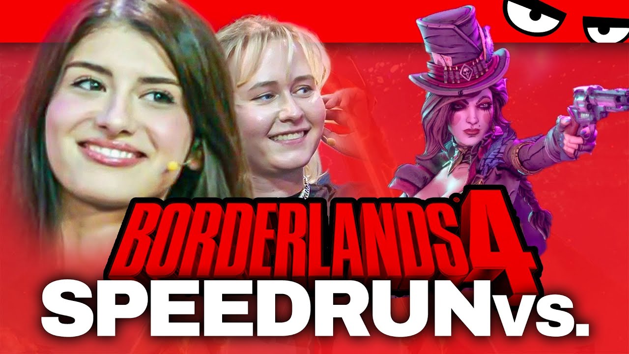 Mahluna & Mango vs. Mel & Ian im SPEEDRUN durch die Story von Borderlands 4!